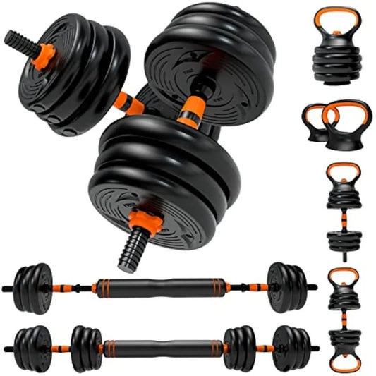 Adjustable weighted dumbbells